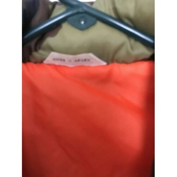 Safety Zone Men’s Camouflage & Orange Zip Up Lined Vest Jacket Size Large - Picture 4 of 10